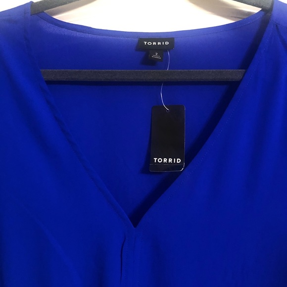 *****SOLD****Torrid plus size blouse Size 2XL - Picture 2 of 5